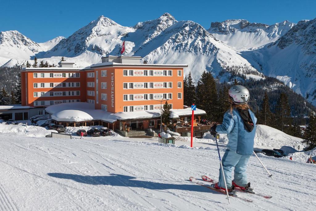 Hotel Pratschli Arosa Kültér fotó